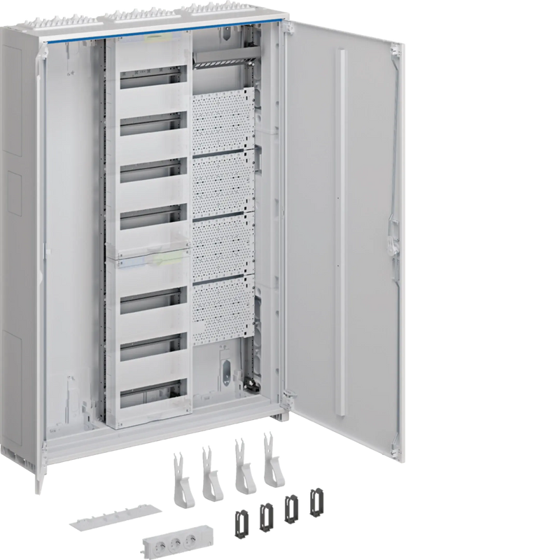 Systemschrank, Multimedia, universZ, 110x800x205mm, SKII, IP44, VF-7rh, 1--feld | Hager