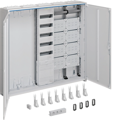 Systemschrank, Multimedia, universZ, SKII, IP44, VF-5rh/APZ, 5-feld | Hager