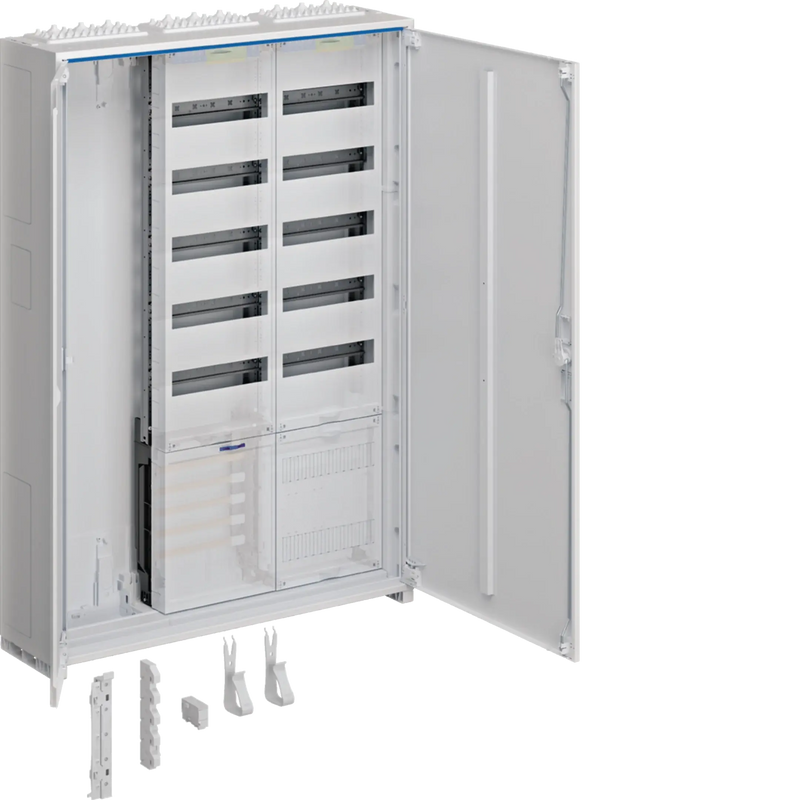 Systemschrank, univers Z, 1100x800 mm, mit Einspeise- u. APZ-Feld | Hager