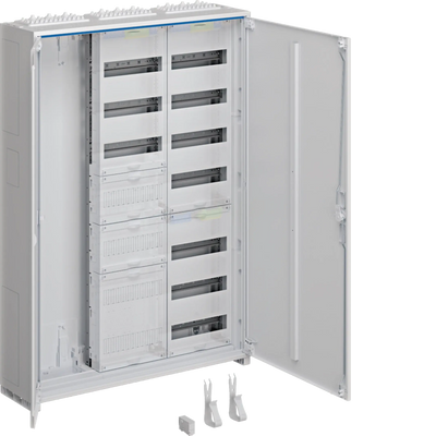 Systemschrank, univers Z, APZ2, 2xRfZ, VT10, 1100x800x205 mm | Hager