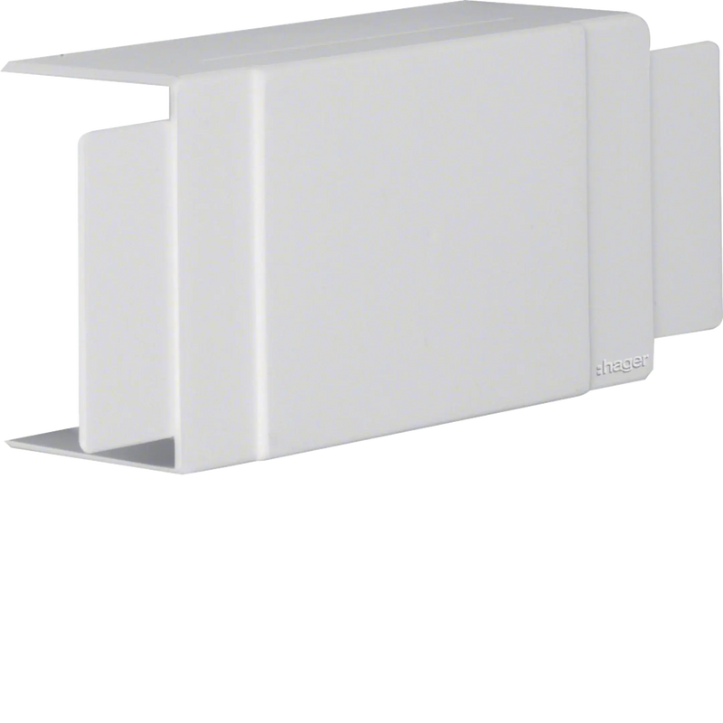 T-Stück aus ABS halogenfrei zu Leitungsführungskanal LFH 60x90mm lichtgrau | Hager