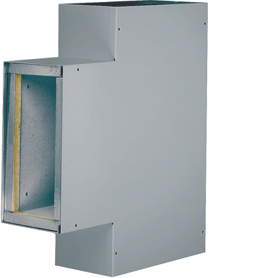 T-Stück zu Brandschutzkanal FWK 3E Funktionserhalt E30 100x260mm verzinkt | Hager