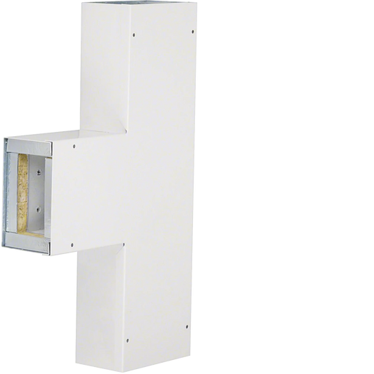 T-Stück zu Brandschutzkanal FWK 3E Funktionserhalt E30 50x110mm verkehrsweiß | Hager