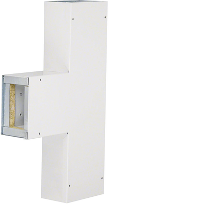 T-Stück zu Brandschutzkanal FWK 3E Funktionserhalt E30 50x110mm verkehrsweiß | Hager