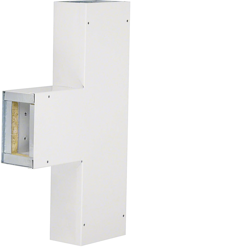 T-Stück zu Brandschutzkanal FWK 3E Funktionserhalt E30 50x110mm verkehrsweiß | Hager