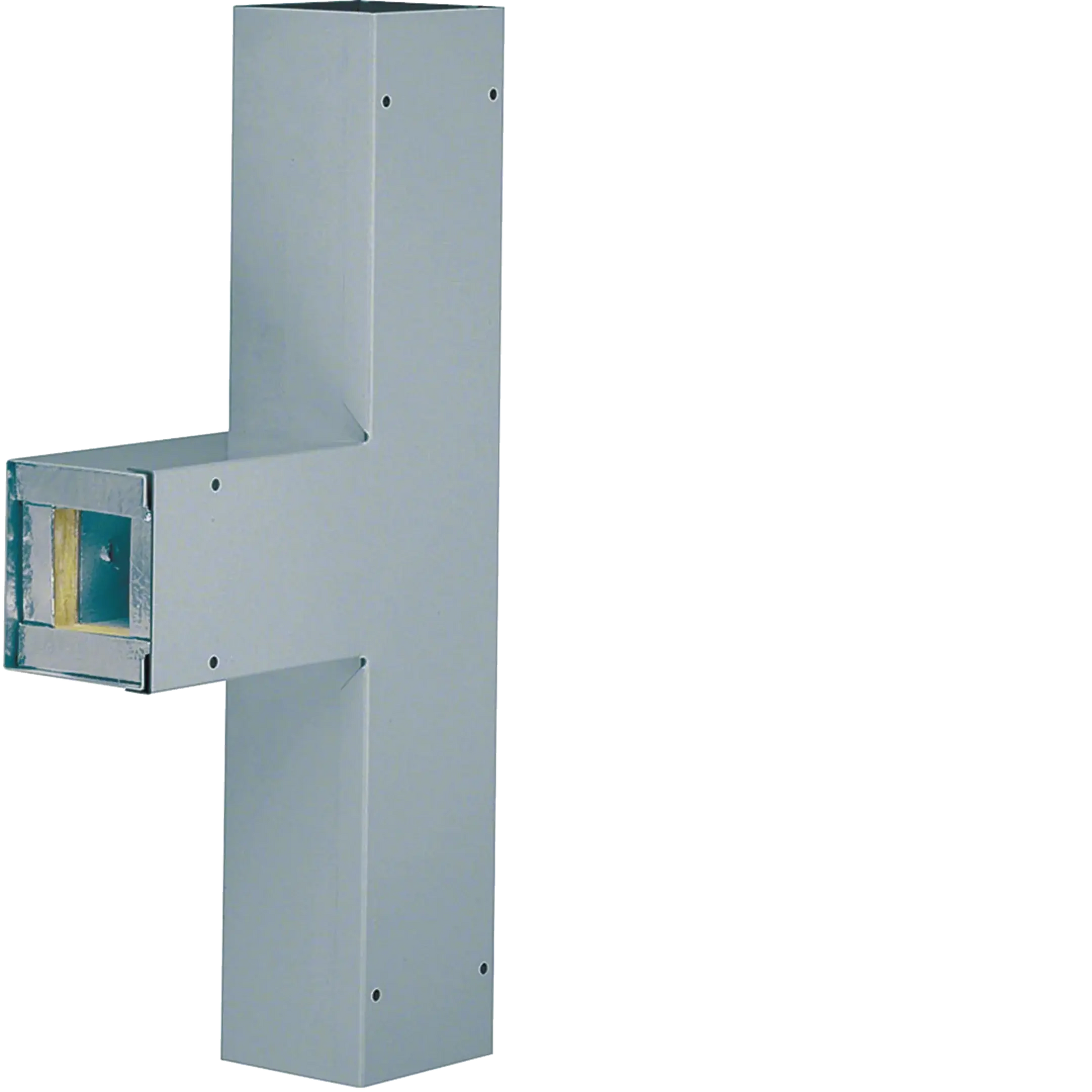 T-Stück zu Brandschutzkanal FWK 3E Funktionserhalt E30 50x60mm verzinkt | Hager