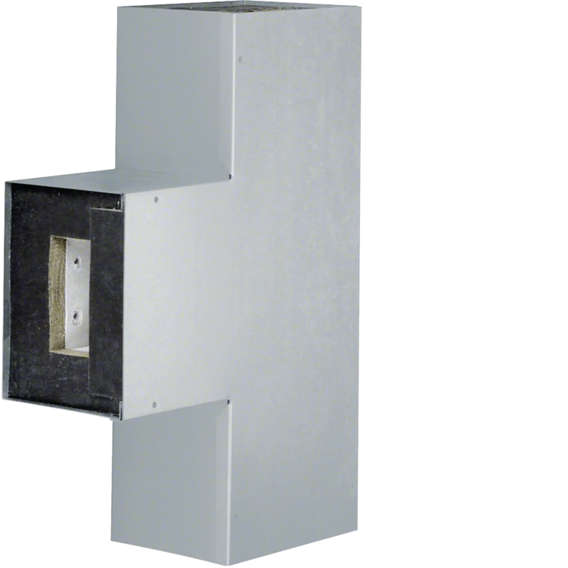 T-Stück zu Brandschutzkanal FWK 90 Funktionserhalt E60/E30 50x110mm verzinkt | Hager