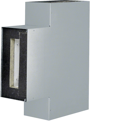 T-Stück zu Brandschutzkanal FWK 90 Funktionserhalt E60/E30 50x210mm verzinkt | Hager