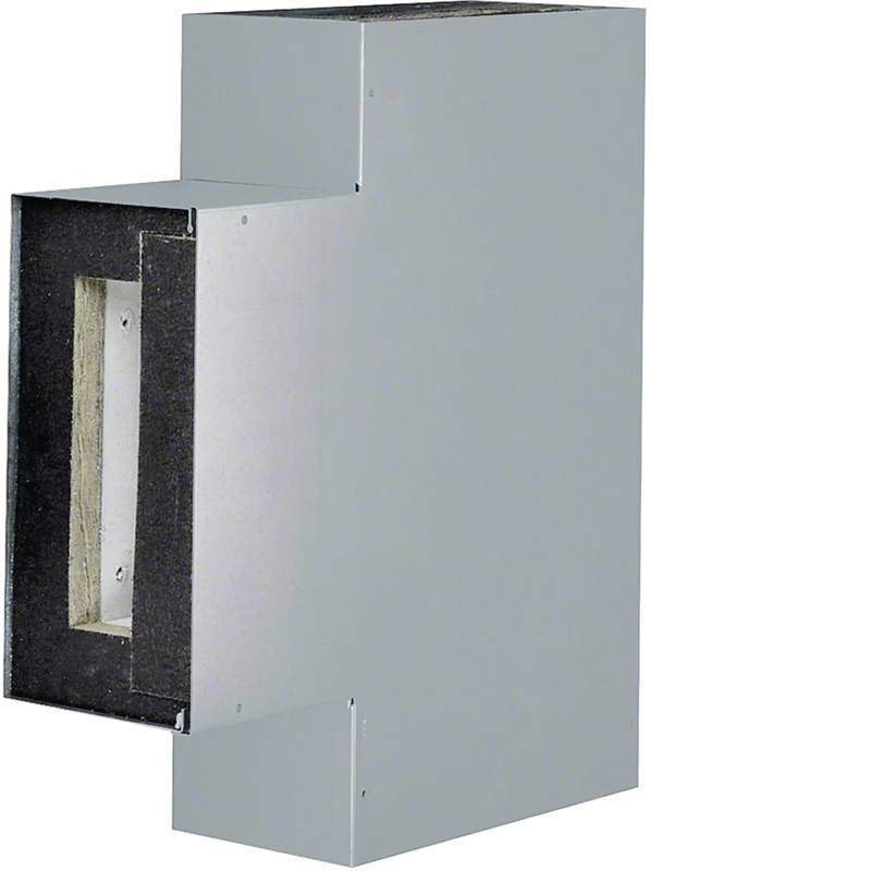T-Stück zu Brandschutzkanal FWK 90 Funktionserhalt E60/E30 50x210mm verzinkt | Hager