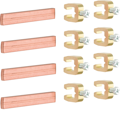 S-Schienenverbinder, 60mm, universN, 12x5mm, 4-polig, für FP/ZB/FT/FA-Schränke | Hager