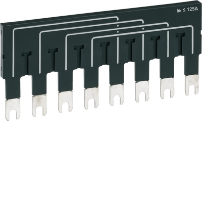 Überbrückungsschienen 2x4P 63-125A | Hager