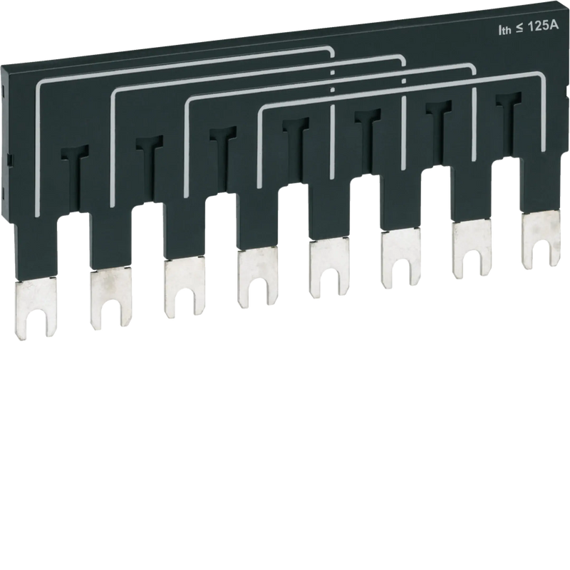 Überbrückungsschienen 2x4P 63-125A | Hager