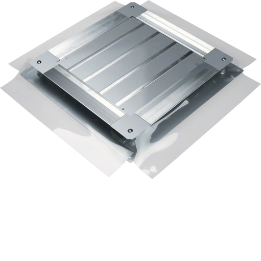 Universal-Bodendose mit Bodenblech Größe 3 498x498x(50-80)mm | Hager