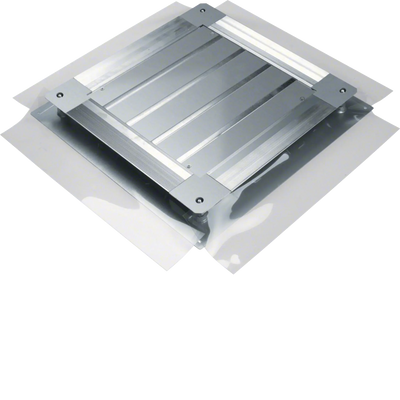 Universal-Bodendose mit Bodenblech Größe 3 498x498x(50-80)mm | Hager