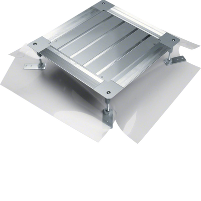 Universal-Bodendose mit Haltepratzen Größe 2 428x428x(120-170)mm | Hager