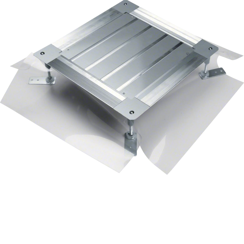 Universal-Bodendose mit Haltepratzen Größe 2 428x428x(120-170)mm | Hager