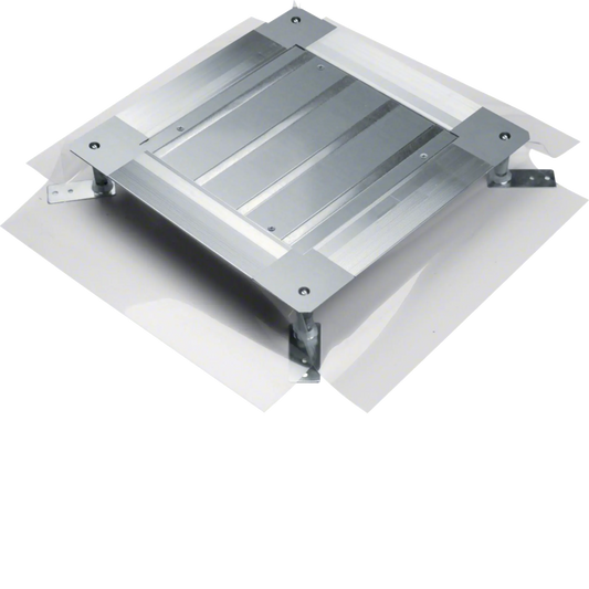 Universal-Bodendose mit Haltepratzen Größe 2 428x428x(75-125)mm | Hager