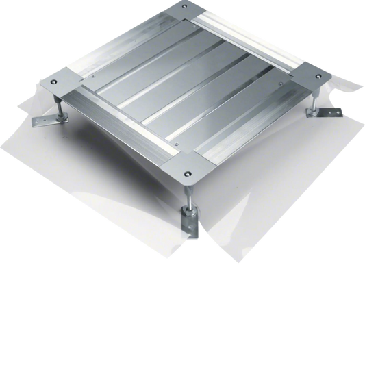 Universal-Bodendose mit Haltepratzen Größe 3 498x498x(120-170)mm | Hager
