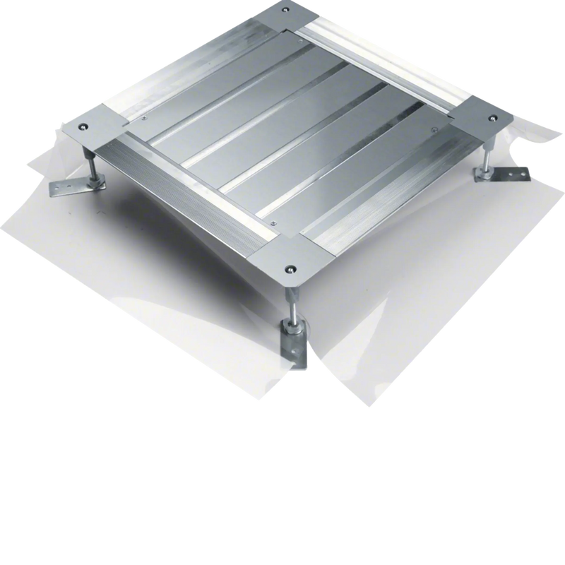 Universal-Bodendose mit Haltepratzen Größe 3 498x498x(120-170)mm | Hager
