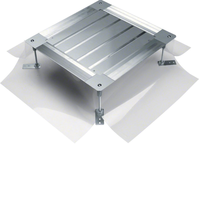 Universal-Bodendose mit Haltepratzen Größe 3 498x498x(165-215)mm | Hager