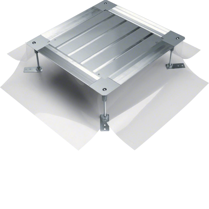 Universal-Bodendose mit Haltepratzen Größe 3 498x498x(165-215)mm | Hager