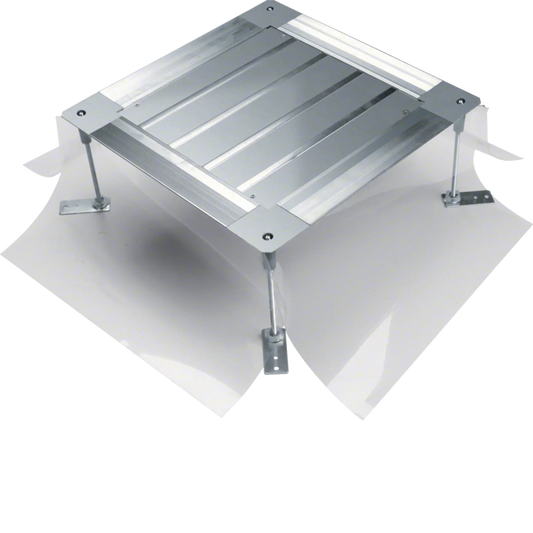 Universal-Bodendose mit Haltepratzen Größe 3 498x498x(215-265)mm | Hager