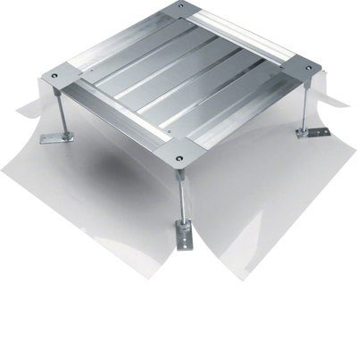 Universal-Bodendose mit Haltepratzen Größe 3 498x498x(215-265)mm | Hager