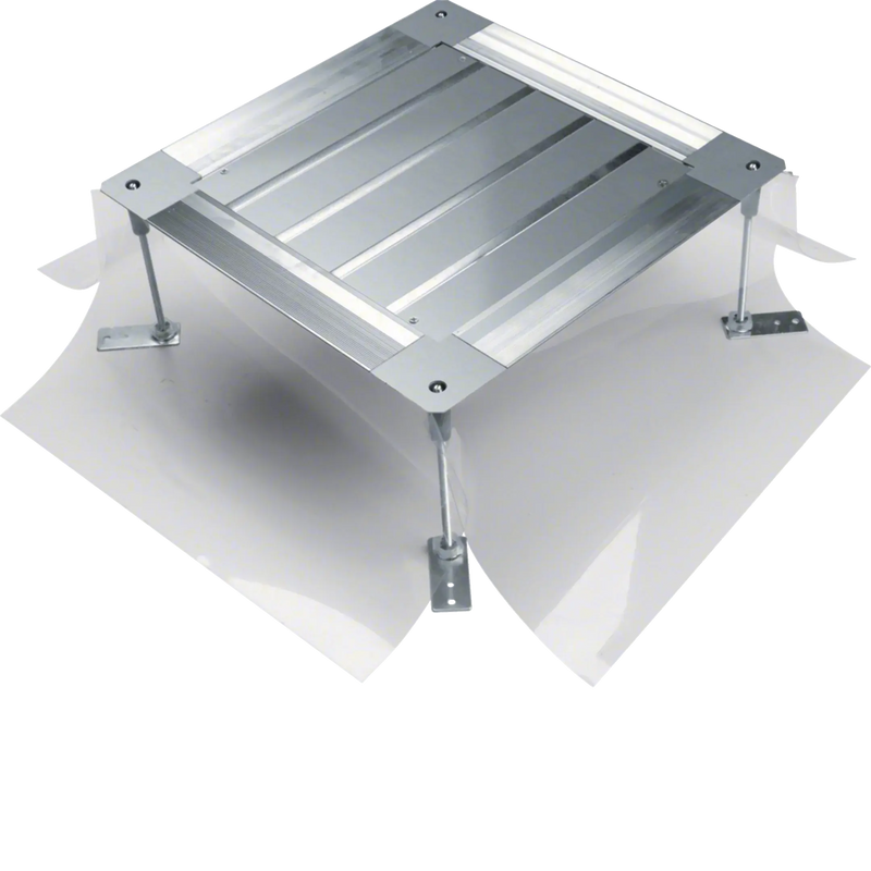 Universal-Bodendose mit Haltepratzen Größe 3 498x498x(215-265)mm | Hager