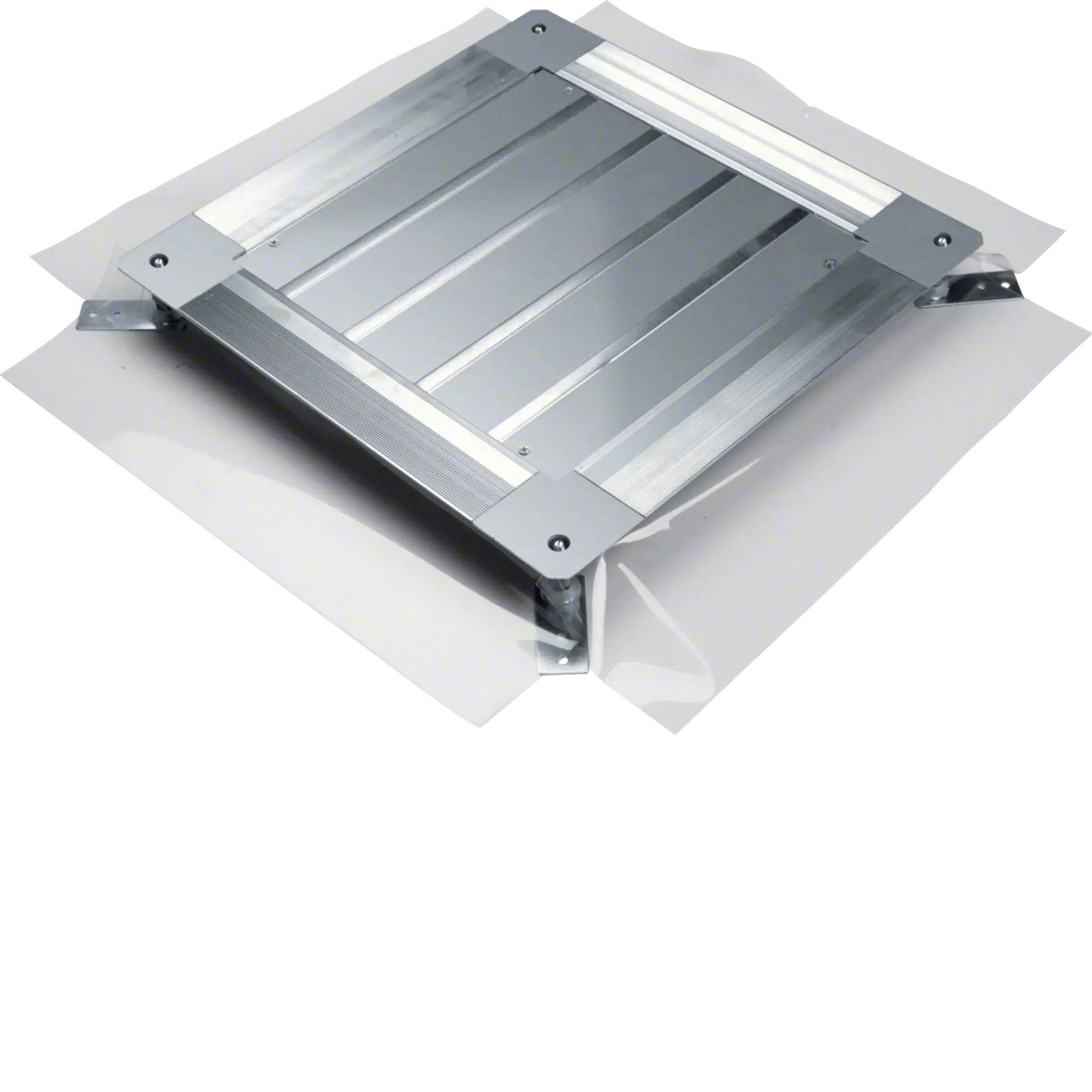 Universal-Bodendose mit Haltepratzen Größe 3 498x498x(50-80)mm | Hager