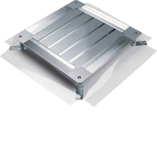 Universal-Bodendose mit Haltepratzen Größe 3 498x498x(75-125)mm | Hager