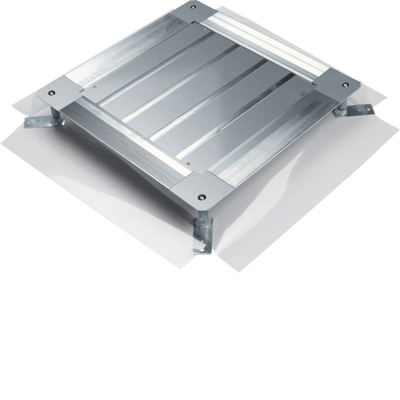 Universal-Bodendose mit Haltepratzen Größe 3 498x498x(75-125)mm | Hager