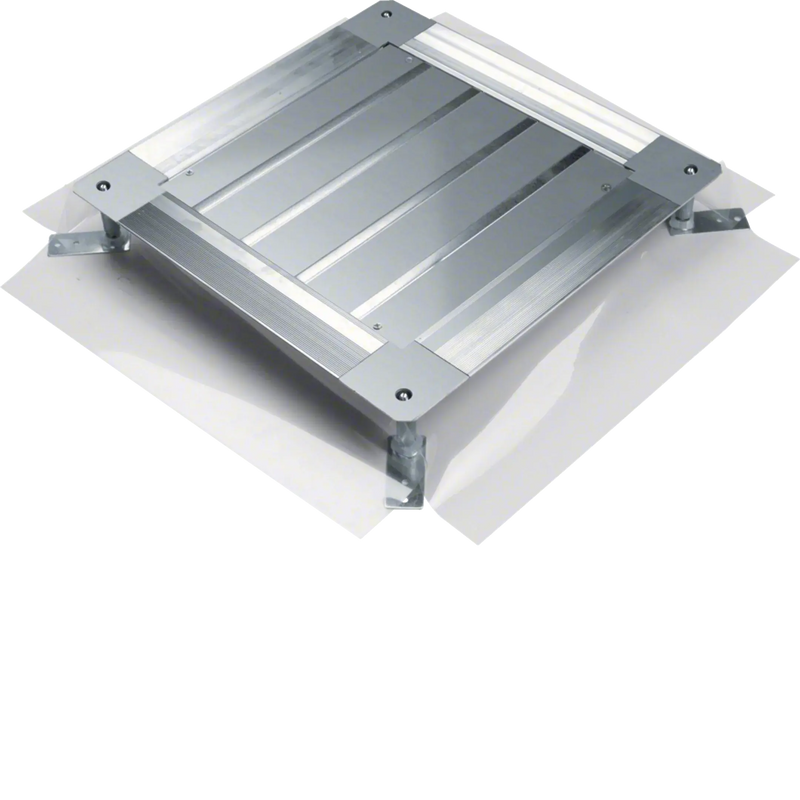 Universal-Bodendose mit Haltepratzen Größe 3 498x498x(75-125)mm | Hager