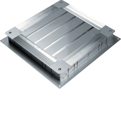 Universal-Bodendose mit Stahlblechschalung Größe 3 498x498x(70-120)mm | Hager