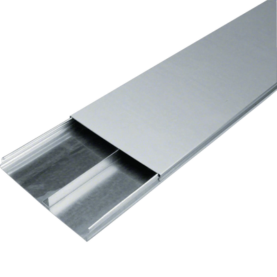 Unterflurkanal 2-zügig estrichüberdeckt aus Stahlblech UK 240x28mm | Hager