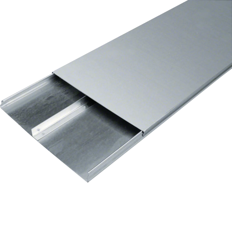 Unterflurkanal 2-zügig estrichüberdeckt aus Stahlblech UK 340x28mm | Hager