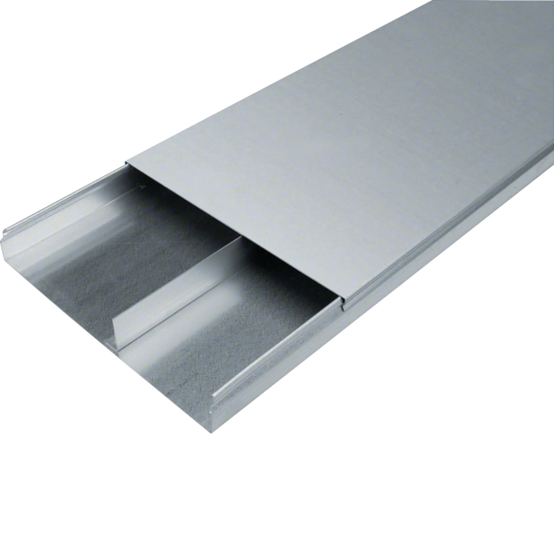 Unterflurkanal 2-zügig estrichüberdeckt aus Stahlblech UK 340x48mm | Hager