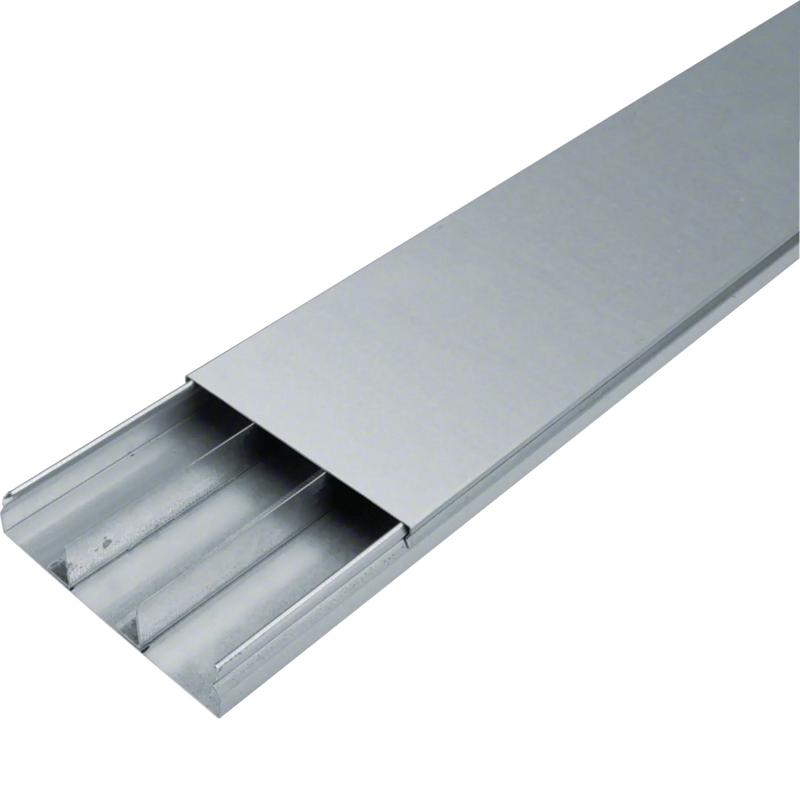 Unterflurkanal 3-zügig estrichüberdeckt aus Stahlblech UK 190x38mm | Hager