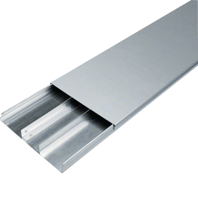 Unterflurkanal 3-zügig estrichüberdeckt aus Stahlblech UK 240x28mm | Hager