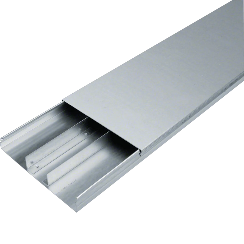 Unterflurkanal 3-zügig estrichüberdeckt aus Stahlblech UK 240x38mm | Hager