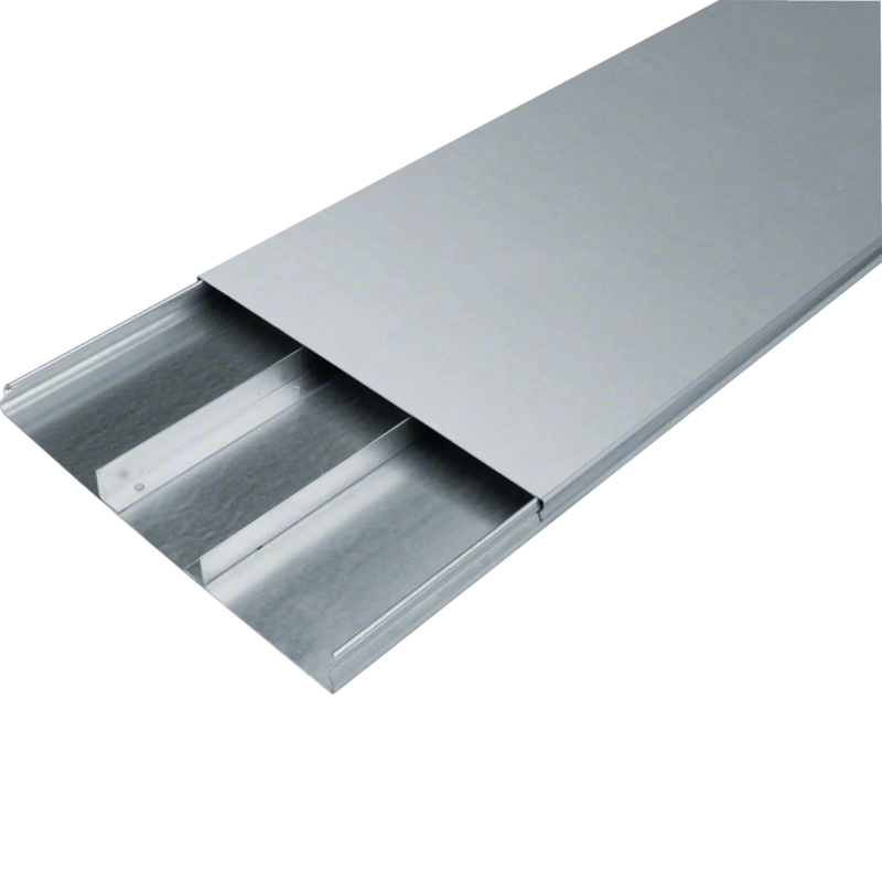 Unterflurkanal 3-zügig estrichüberdeckt aus Stahlblech UK 340x28mm | Hager