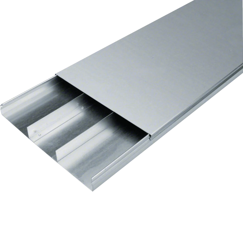 Unterflurkanal 3-zügig estrichüberdeckt aus Stahlblech UK 340x38mm | Hager