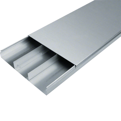 Unterflurkanal 3-zügig estrichüberdeckt aus Stahlblech UK 340x48mm | Hager
