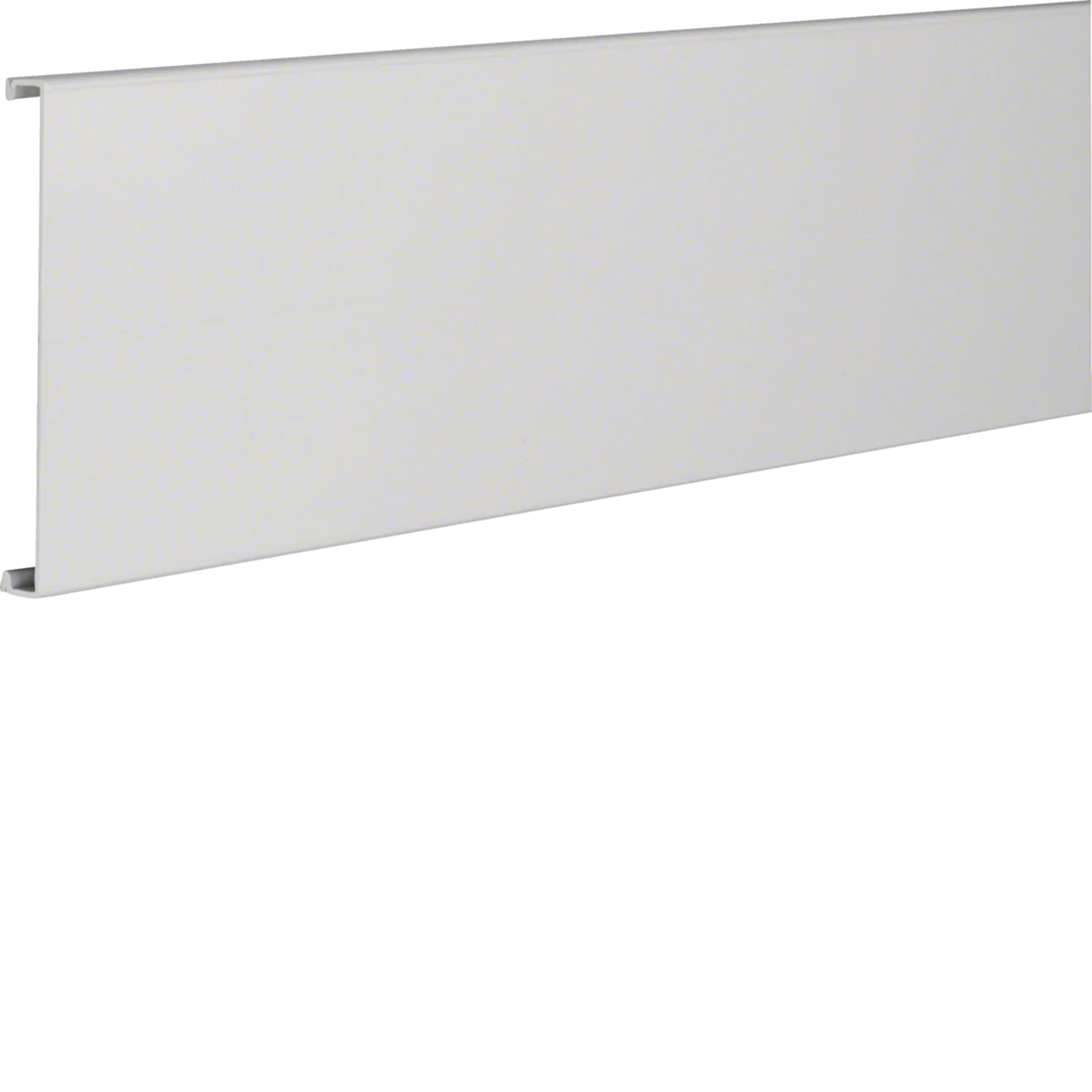 Verdrahtungskanal-Oberteil aus PC/ABS halogenfrei zu HA7 Breite 120mm lichtgrau | Hager