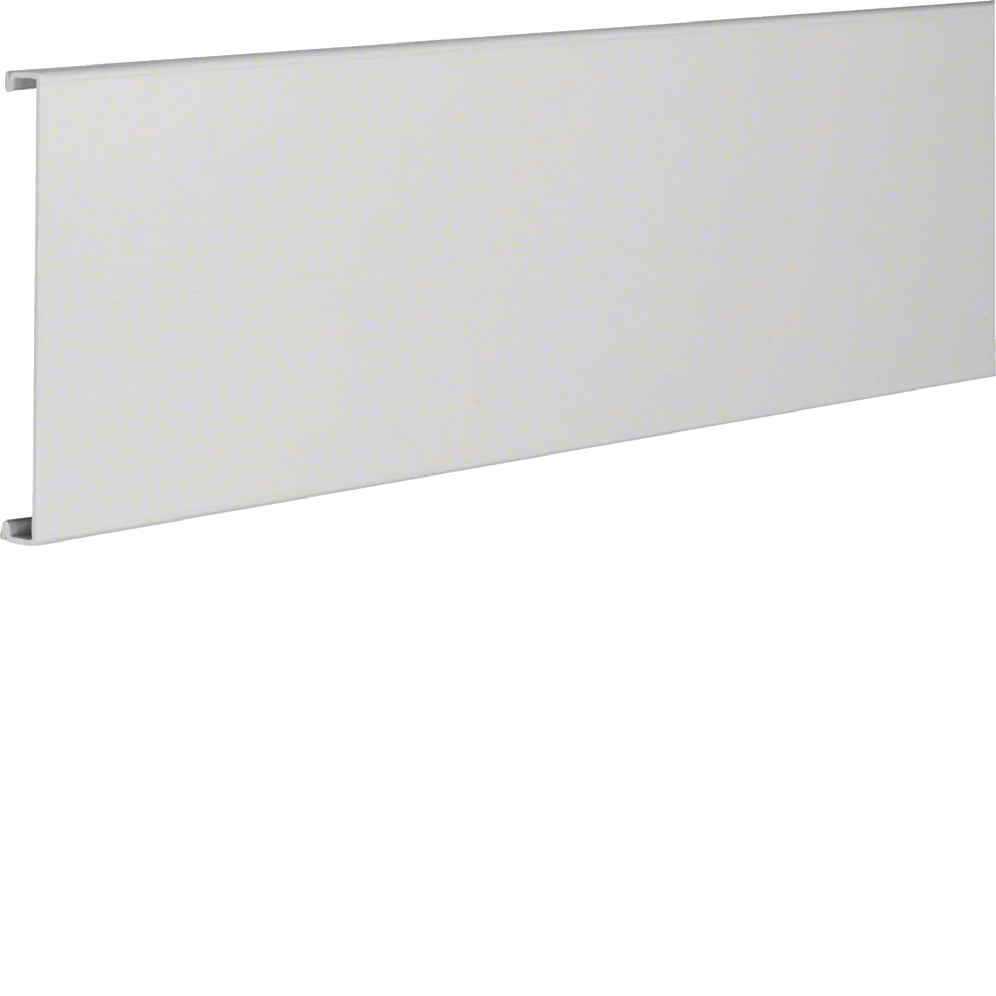 Verdrahtungskanal-Oberteil aus PC/ABS halogenfrei zu HA7 Breite 120mm lichtgrau | Hager