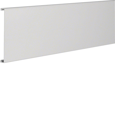 Verdrahtungskanal-Oberteil aus PC/ABS halogenfrei zu HA7 Breite 120mm lichtgrau | Hager