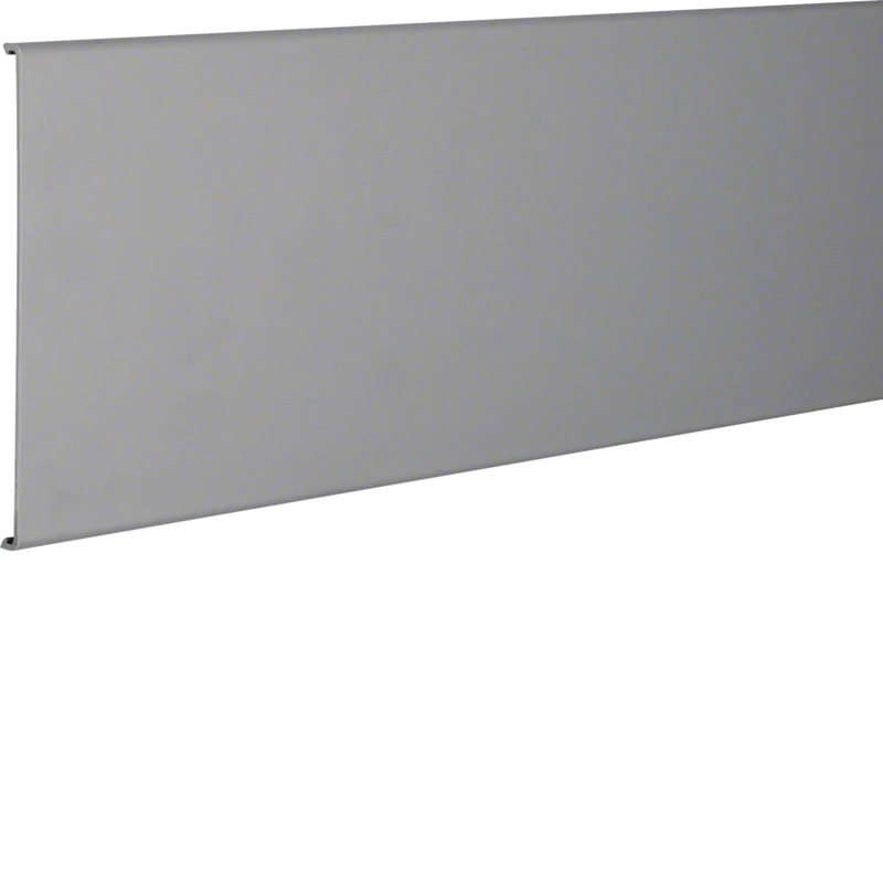 Verdrahtungskanal-Oberteil aus PVC zu LKG Breite 140mm steingrau | Hager