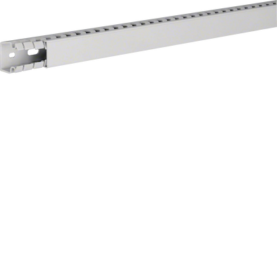 Verdrahtungskanal aus PC/ABS halogenfrei HA7 25x25mm lichtgrau | Hager