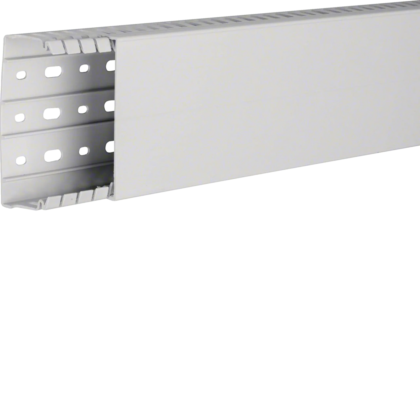 Verdrahtungskanal aus PC/ABS halogenfrei zu HA7 40x100mm lichtgrau | Hager