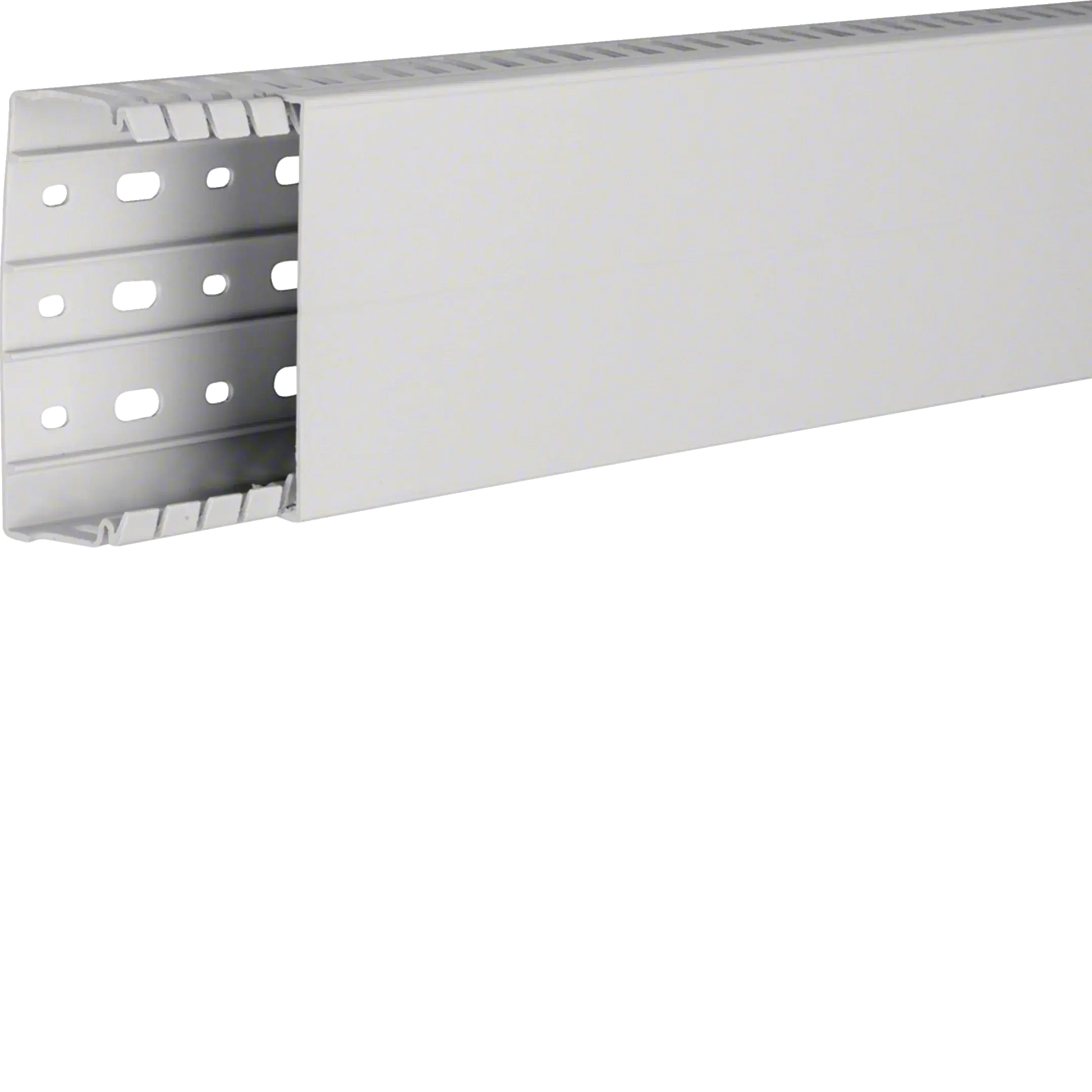 Verdrahtungskanal aus PC/ABS halogenfrei zu HA7 40x100mm lichtgrau | Hager
