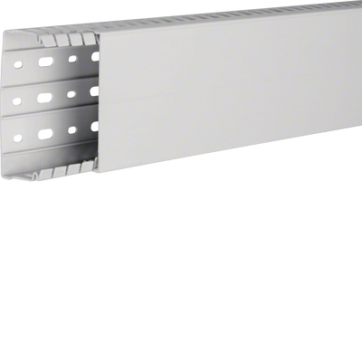 Verdrahtungskanal aus PC/ABS halogenfrei zu HA7 40x100mm lichtgrau | Hager